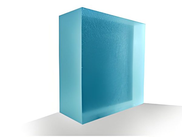 Aqua Blue Acrylic Resin Panel