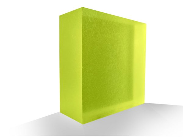 Lime Green Acrylic Resin Panel