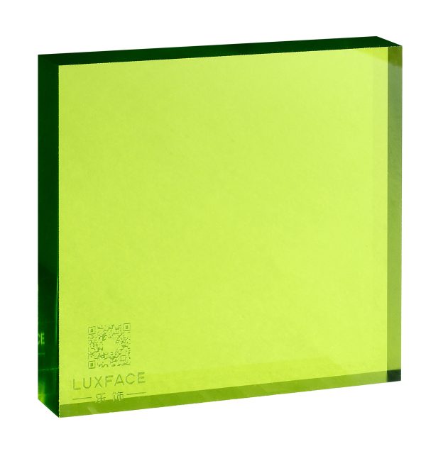 Lawn Green Acrylic Resin Panel