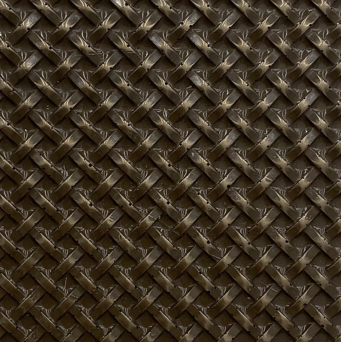 Braid Bronze Liquid Metal Sheet - Luxface